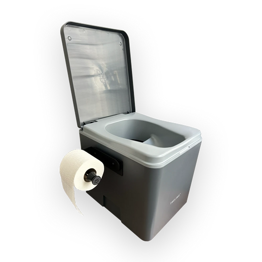 gelmags® Magnet-Toilettenrollenhalter inkl. Metall-Leiste (schwarz)