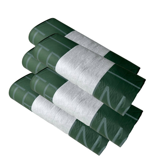 5 Grüne biologisch abbaubare kompostierbare Beutel für Trenntoiletten.