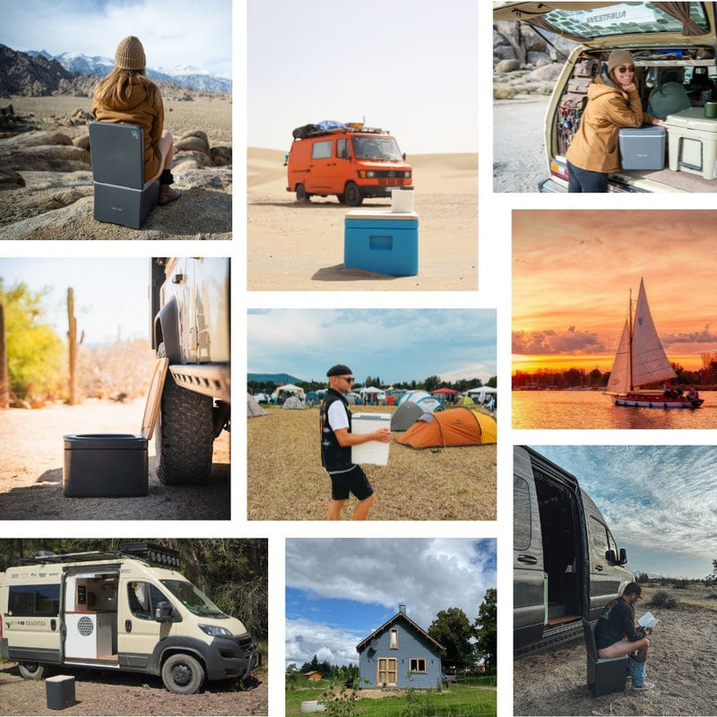 Trennklo im Camper, Trockentrenntoilette beim Zelten auf Festivals, im Gartenhaus und auf dem Segelboot