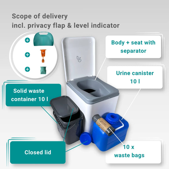 Trelino® Evo L • Toilettes à séparation
