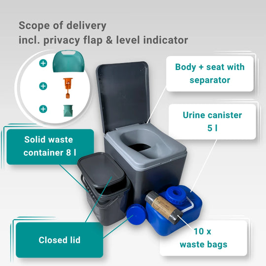 Trelino® Evo M • Bagno secco a separazione