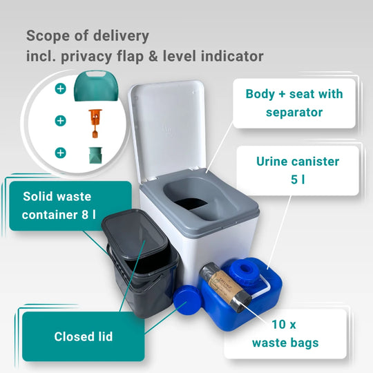 Trelino® Evo M • Bagno secco a separazione