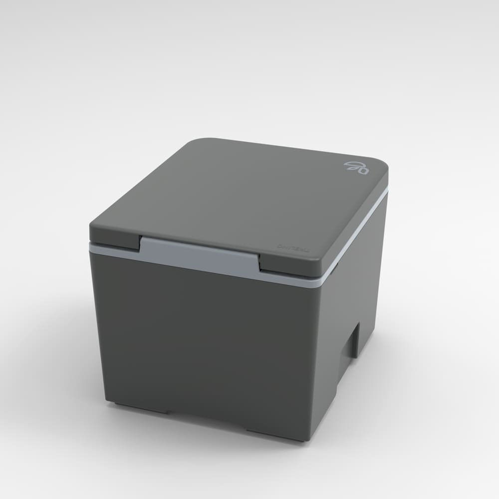 Kleinste Trenntoilette und Camping Klo Evo S für Van und Bus.