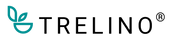 Green Trelino Logo with Trelino text