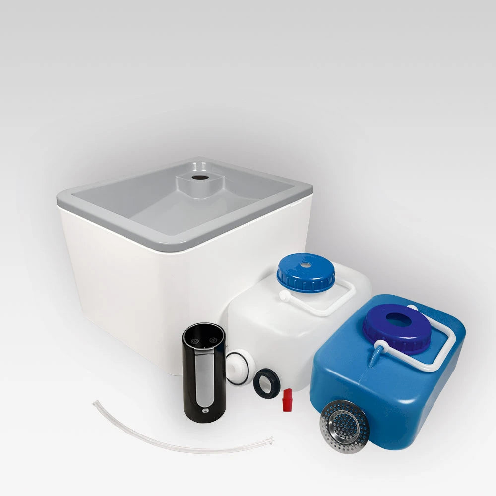 Trelino® Splash S • mobiles Waschbecken für Outdoor & Camping – Trelino® Composting Toilets