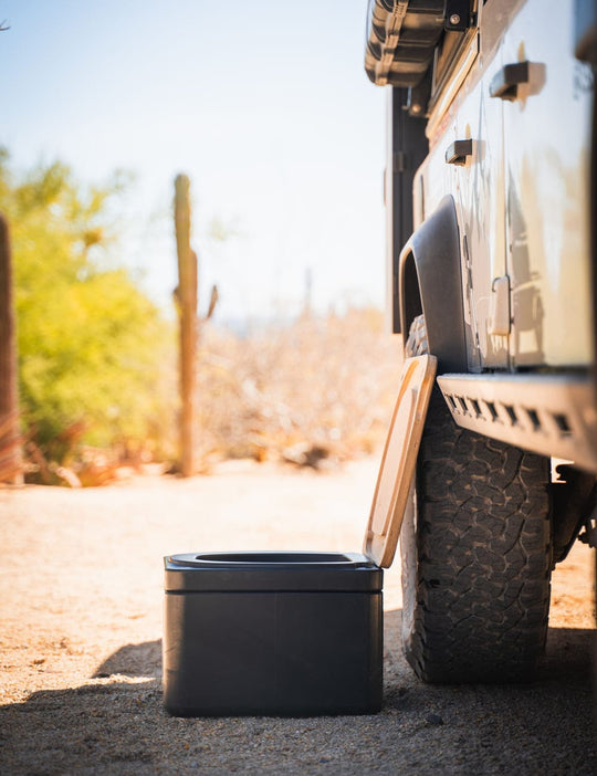 Trelino Origin S Camping Toilette Offroad mitten in der Natur