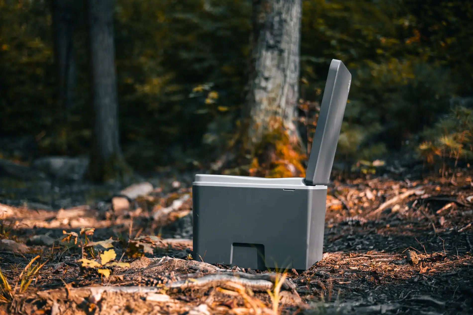 Evo S Camping Toilette in Waldumgebung