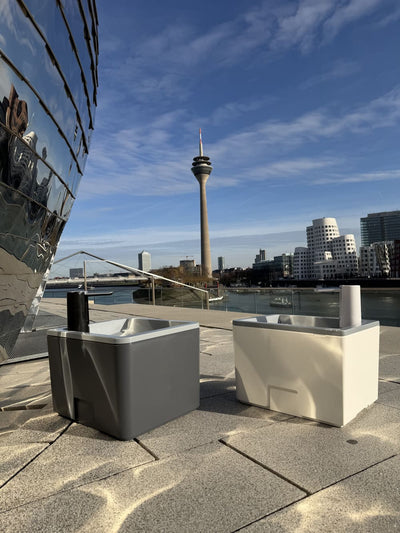 Mobile Waschbecken Trelino Splash für Camping, Van, Garten, Sport und Angeln