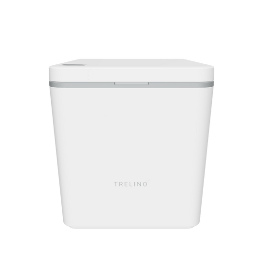 3D Ansicht Trelino® Evo M in Weiß zum Drehen.