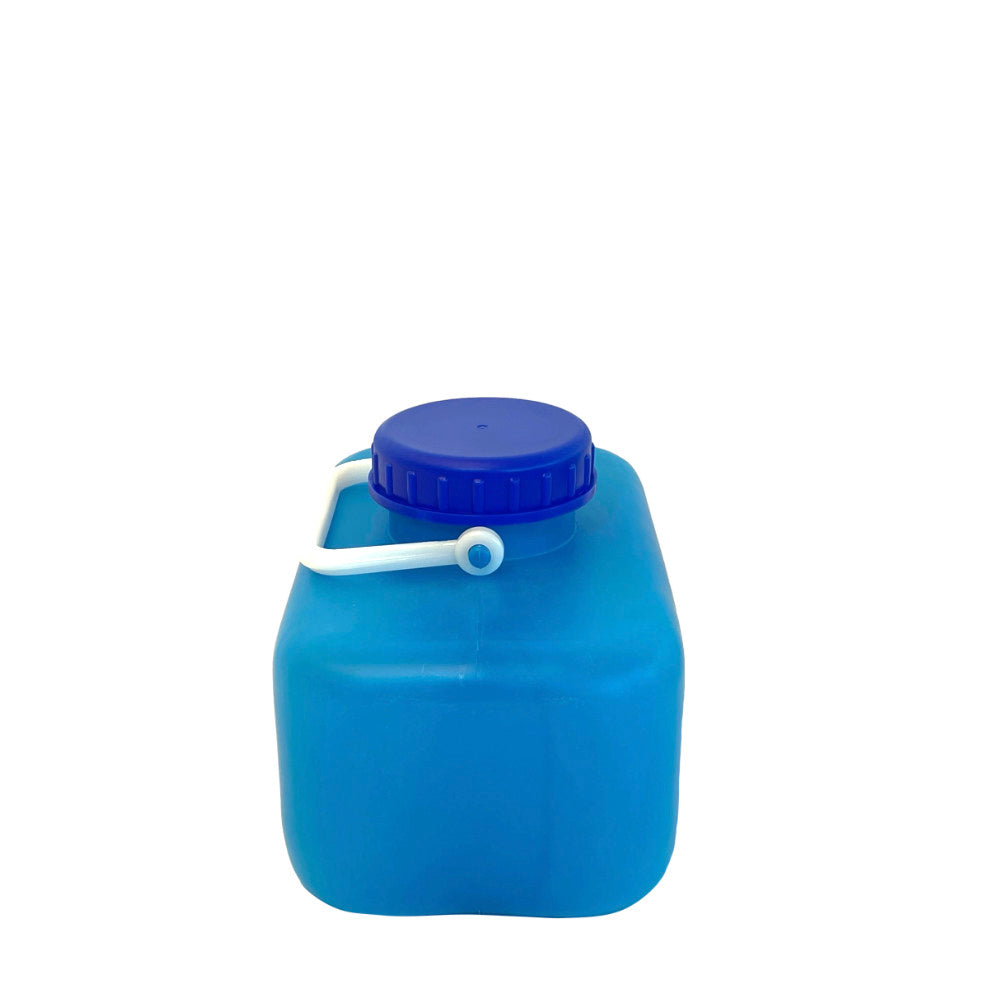 Bote de orina para baños secos con separador incl. tapa 5ℓ - azul