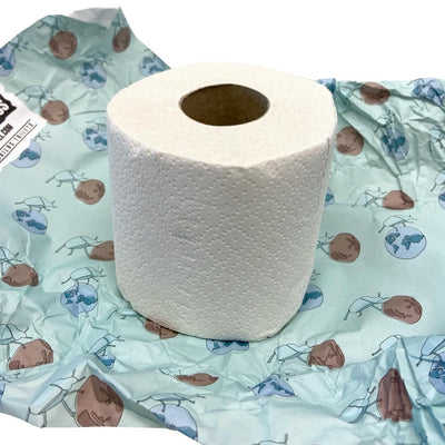 The Good Roll - Papel higiénico reciclable con diseño Trelino® 