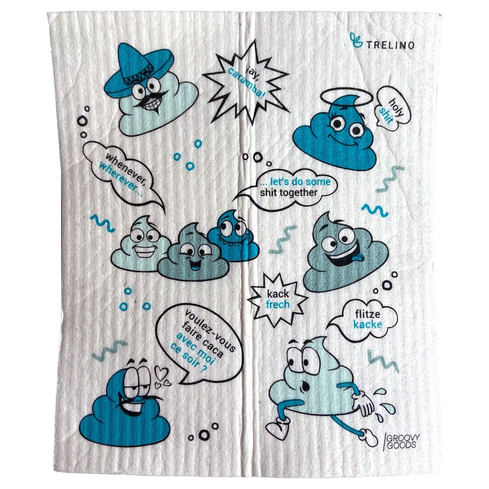 Trelino® • Eco Sponge cloth (Pack of 3)