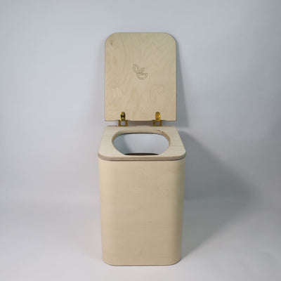 Trelino® Timber L • Toilettes à séparation en bois avec finition HPL