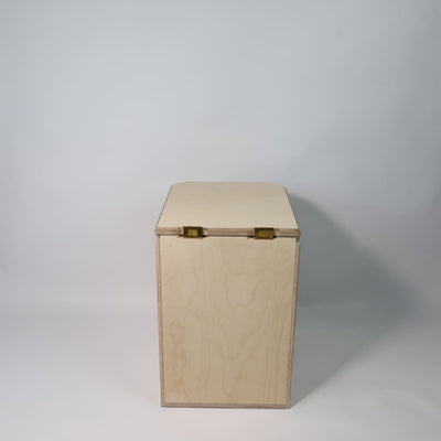Trelino® Timber L - Bagno secco a separazione di legno con rivestimento HPL di qualità