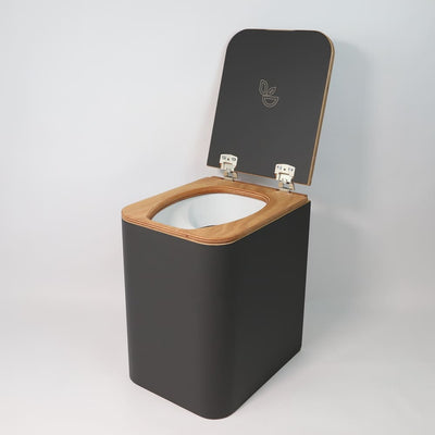 Trelino® Timber L • Toilettes à séparation en bois avec finition HPL