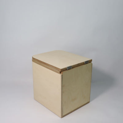 Trelino® Timber M • Baño seco con separador de madera con revestimiento HPL de calidad
