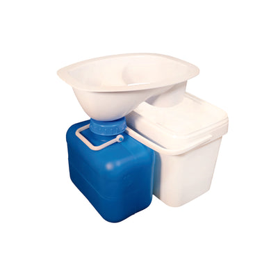 Trelino® • Set de bricolaje XL para baños secos con separador de gran volumen