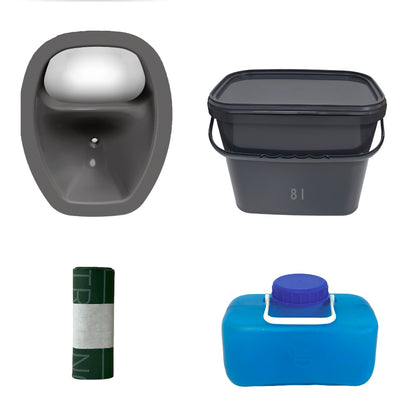 Trelino® • Kit de bricolage M pour toilettes à séparation compactes