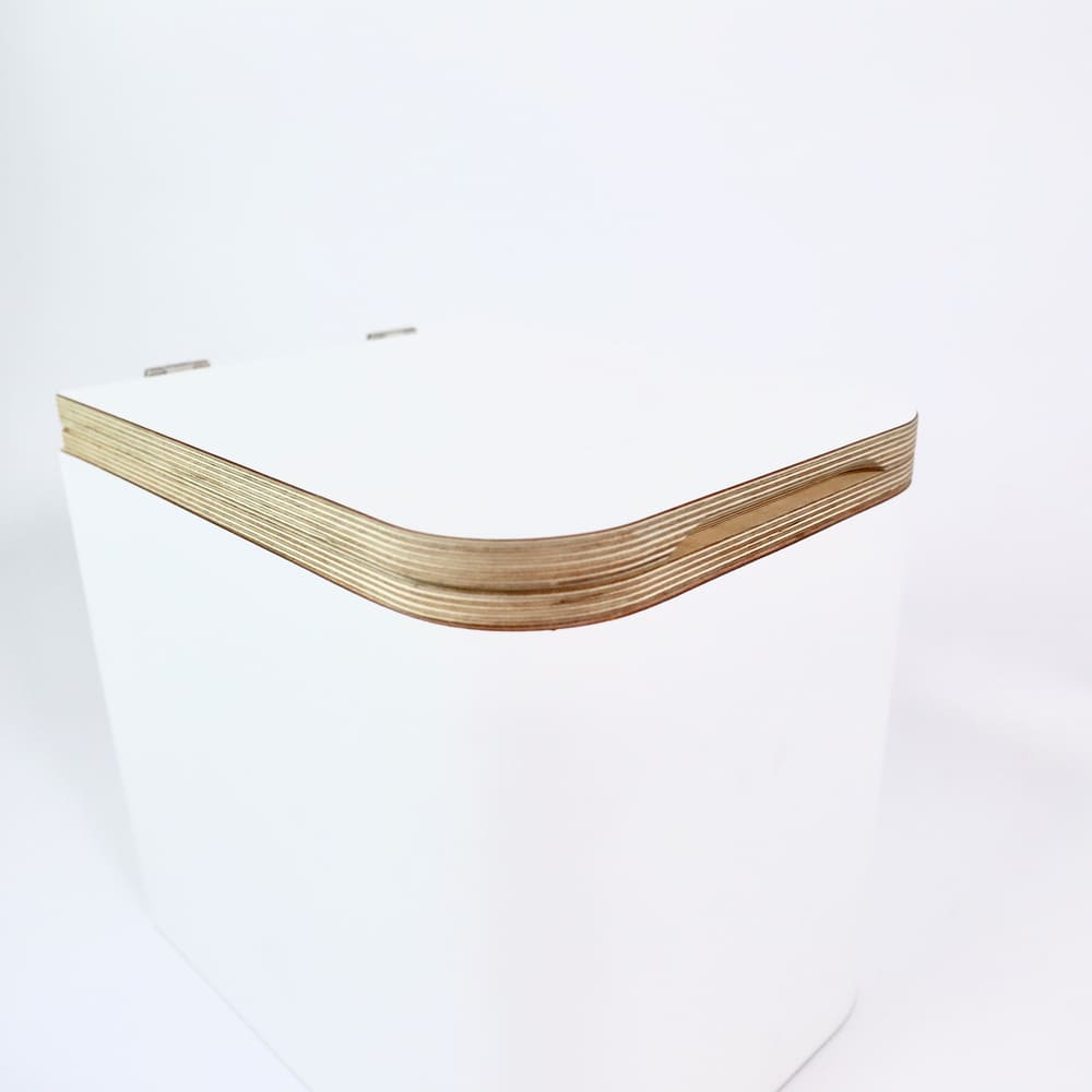 Trelino® Timber L - Bagno secco a separazione di legno con rivestimento HPL di qualità